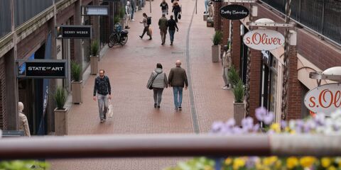 Nijmegen winkelstraat